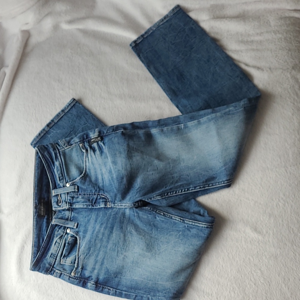 Women's Silver Jeans Suki Straight Crop
